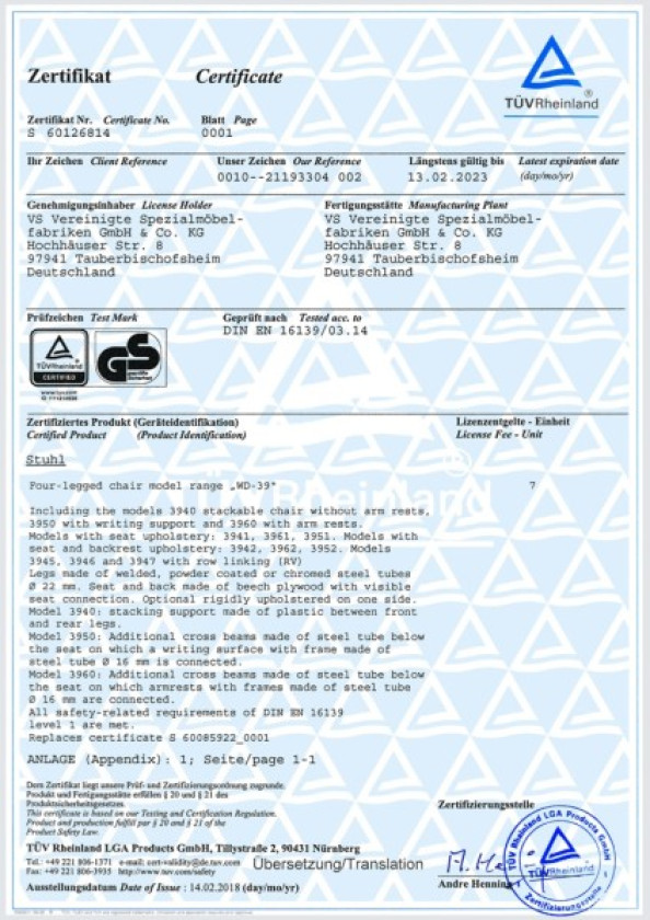 GS-Geprüfte Sicherheit: