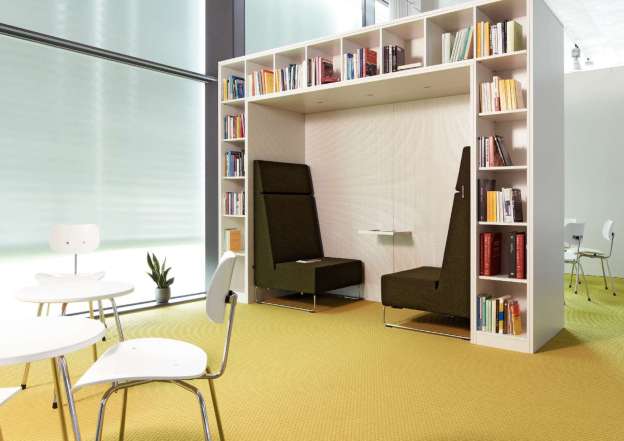 Quiet area for meetings.