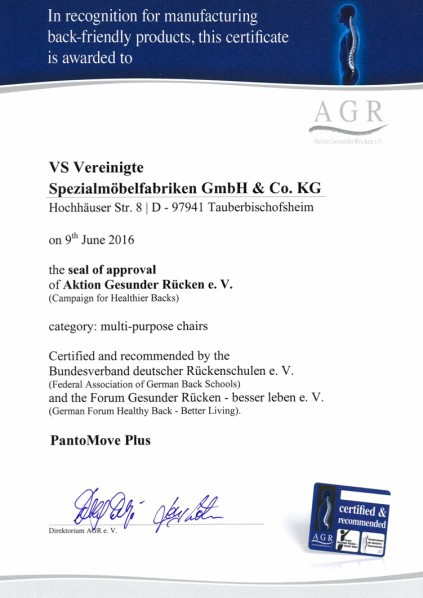 AGR Aktion Gesunder Rücken e.V.: