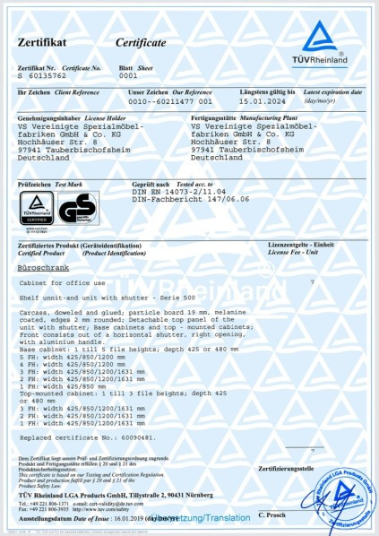 GS-Geprüfte Sicherheit: