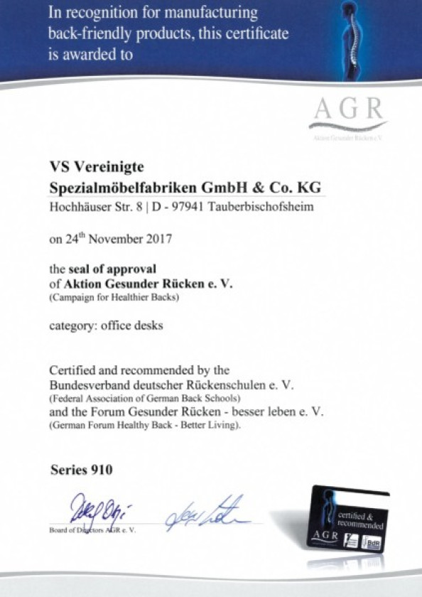 AGR Aktion Gesunder Rücken e.V.: