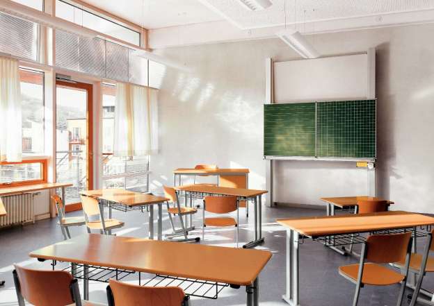 Slim and stable pupils’ tables.