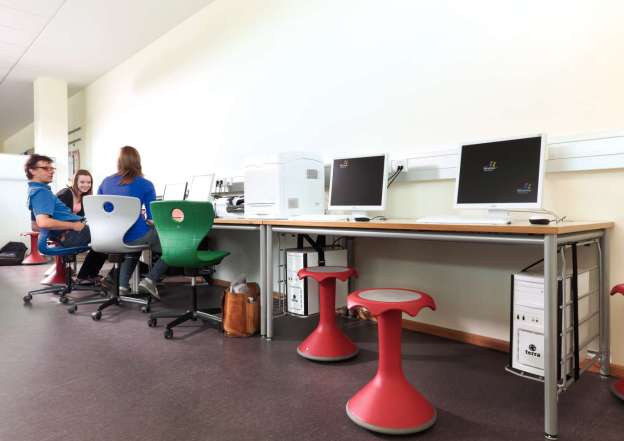 Learning at the computer in flexible work conditions.