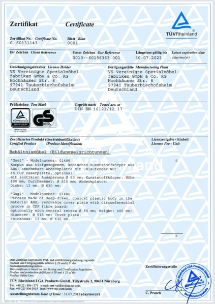 GS-Geprüfte Sicherheit: