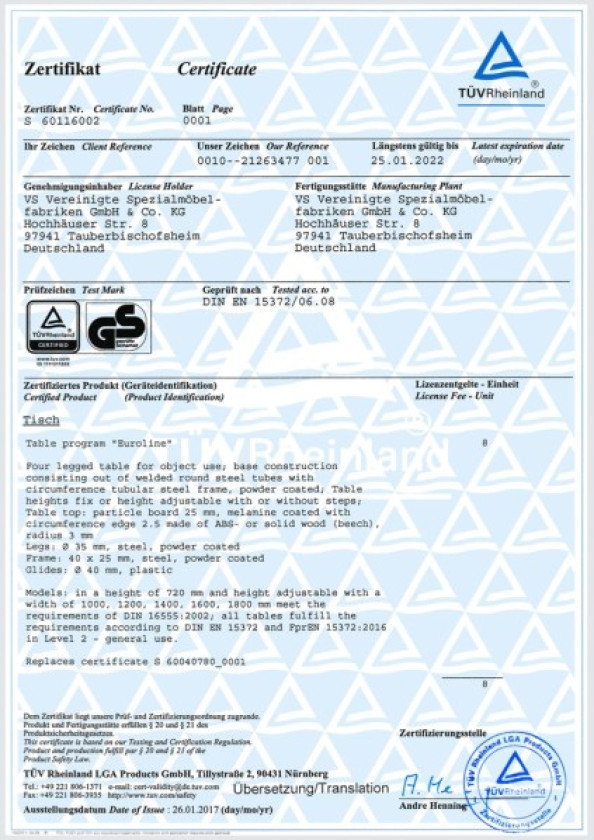 GS-Geprüfte Sicherheit: