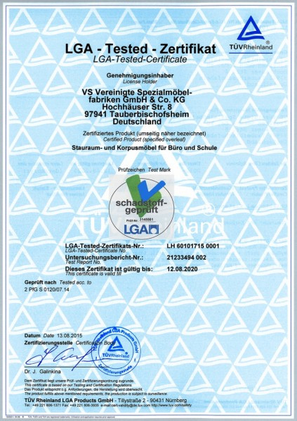 LGA-Schadstoff-geprüft: