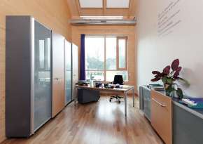 Management workstation in the head teacher's office.