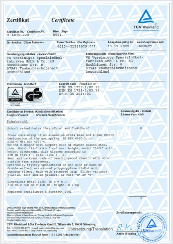 GS-Geprüfte Sicherheit: