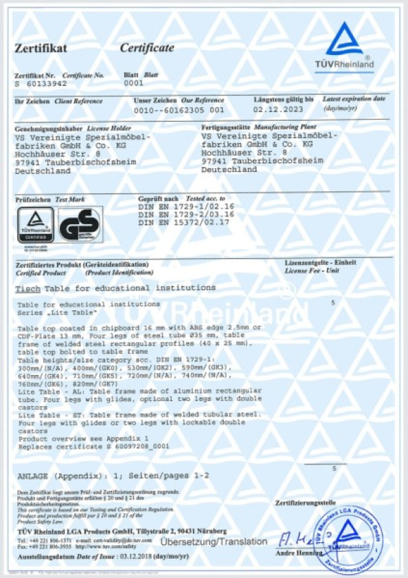 GS-Geprüfte Sicherheit: