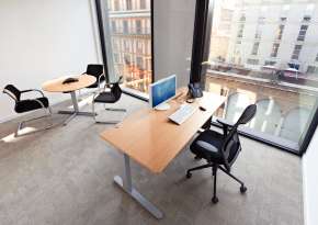 Quality wood surface.