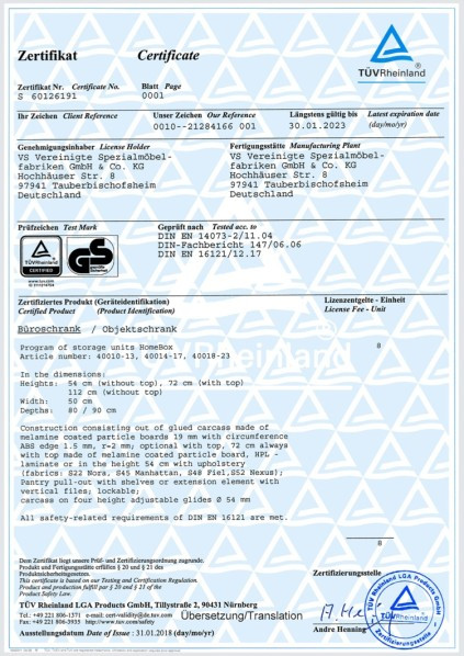 GS-Geprüfte Sicherheit: