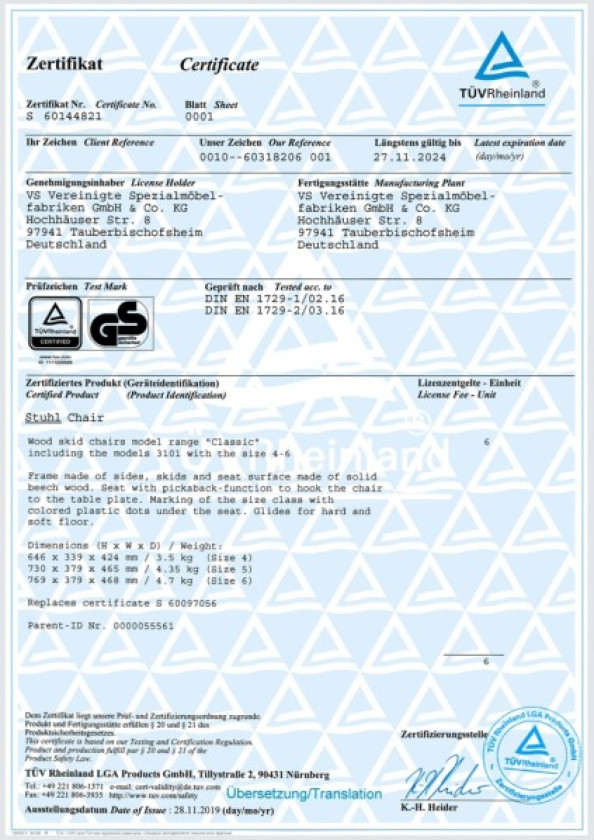 GS-Geprüfte Sicherheit: