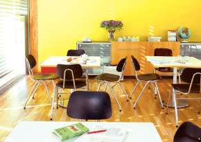 Small-group discussions.