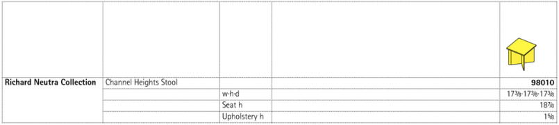 Channel Heights Stool