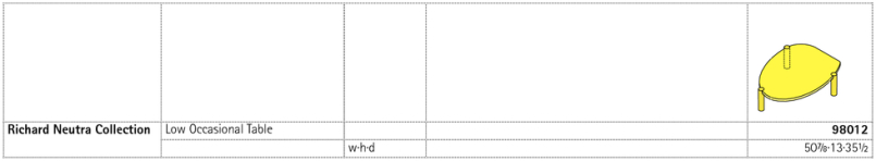 Low Occasional Table