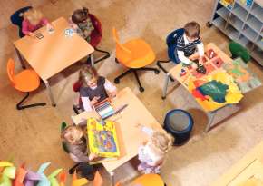 Stackable lightweight table.