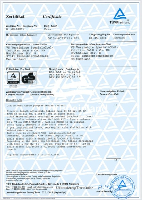 GS-Geprüfte Sicherheit: