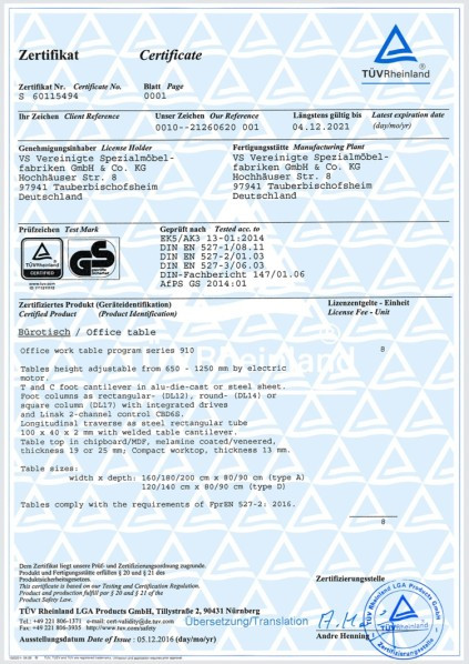 GS-Geprüfte Sicherheit: