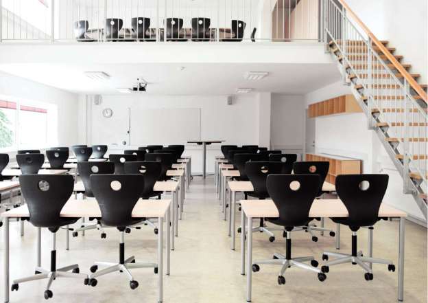 Knowledge transfer and learning in class.