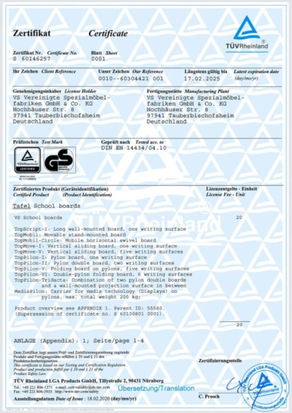 GS-Geprüfte Sicherheit: