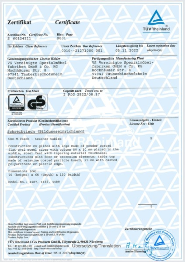 GS-Geprüfte Sicherheit: