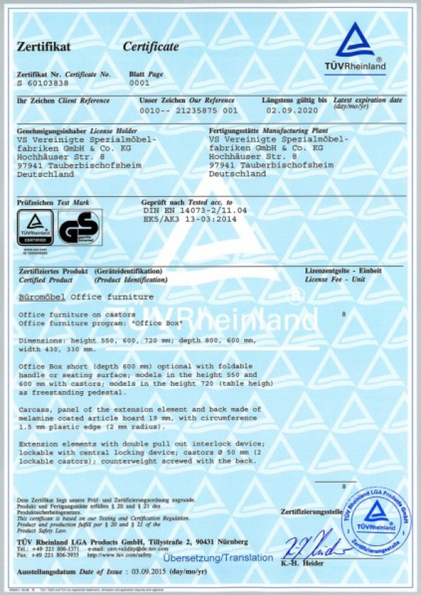 GS-Geprüfte Sicherheit: