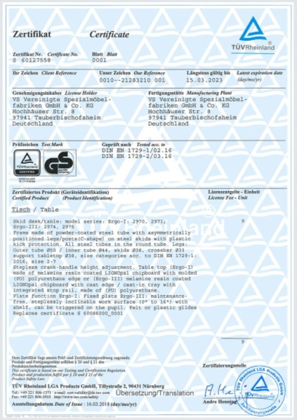 GS-Geprüfte Sicherheit:
