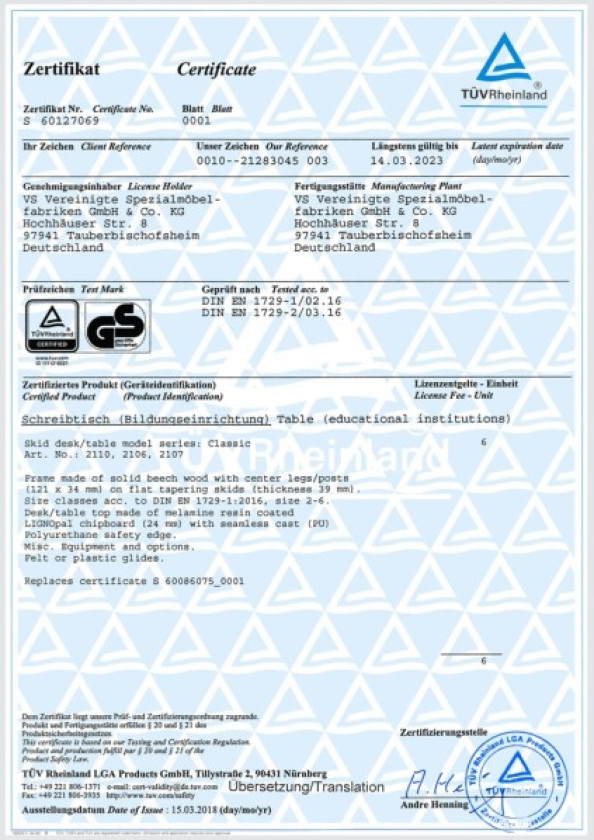 GS-Geprüfte Sicherheit:
