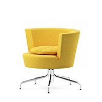 Series Lounge Yellow Chair